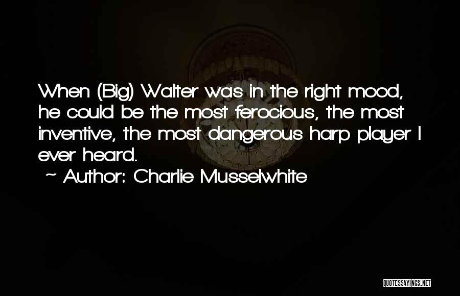 Charlie Musselwhite Quotes 628975