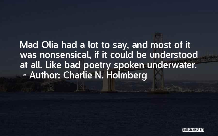 Charlie N. Holmberg Quotes 1194028