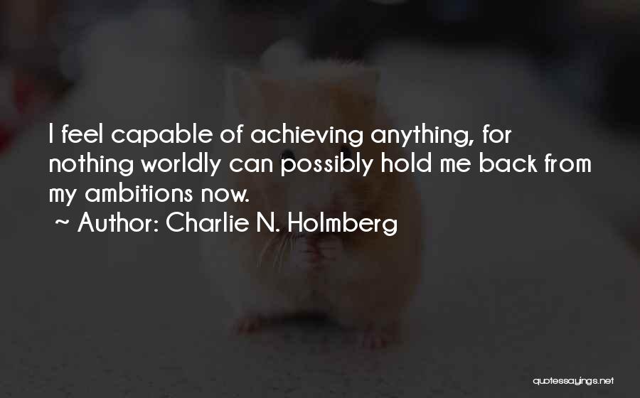 Charlie N. Holmberg Quotes 1633106