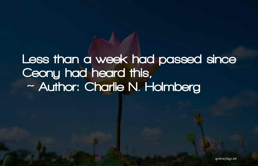 Charlie N. Holmberg Quotes 658934