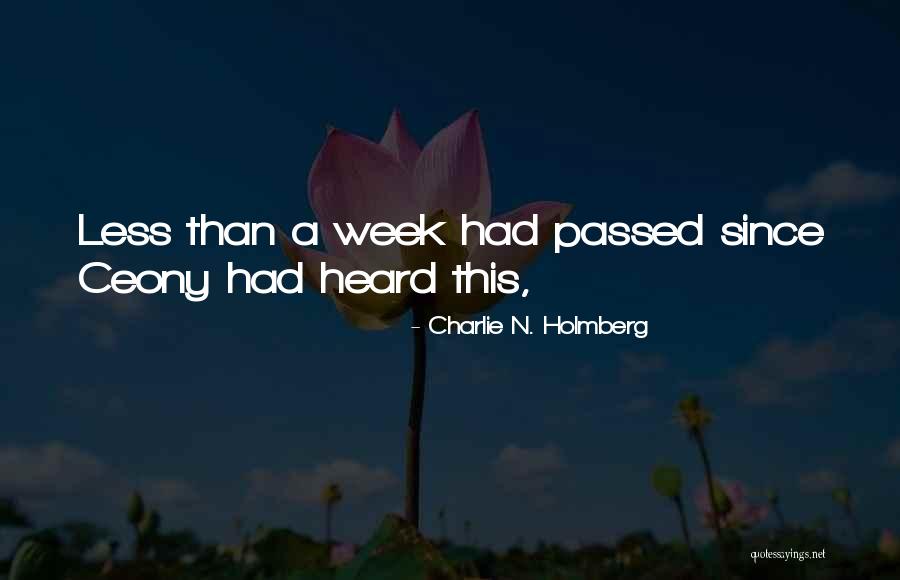 Charlie N. Holmberg Quotes 658934 Charlie N. Holmberg Quotes 658934