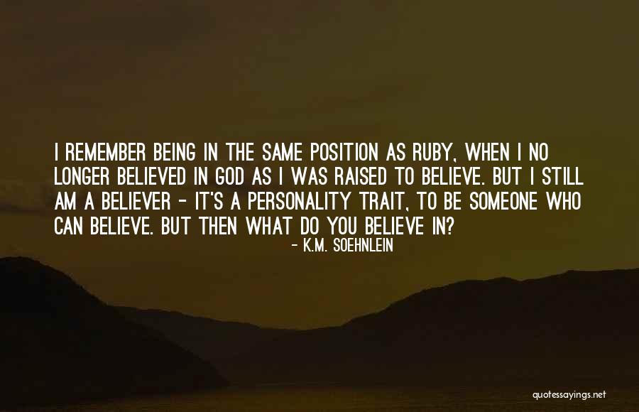 Charlie Ragus Quotes By K.M. Soehnlein Charlie Ragus Quotes By K.M. Soehnlein