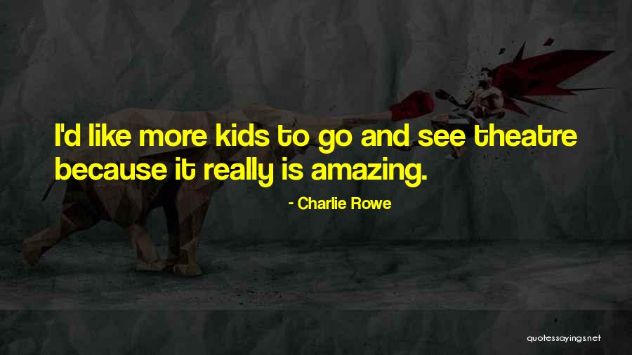 Charlie Rowe Quotes 1060140