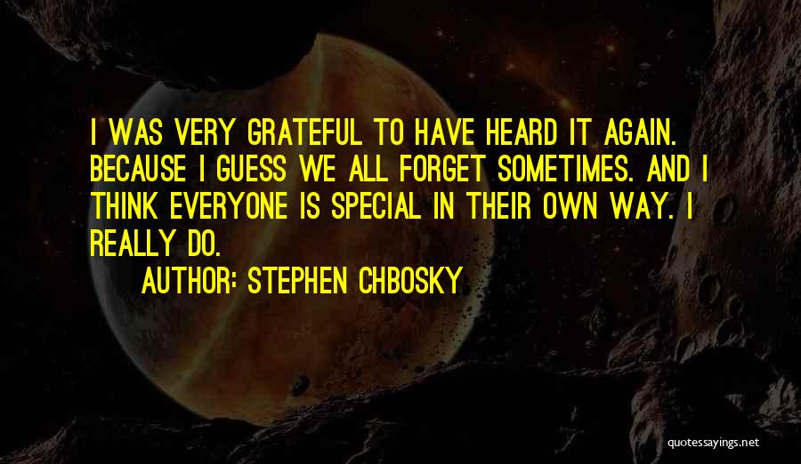 Charlie Stephen Chbosky Quotes By Stephen Chbosky