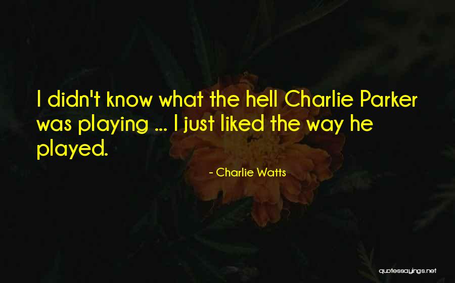 Charlie Watts Quotes 1254246