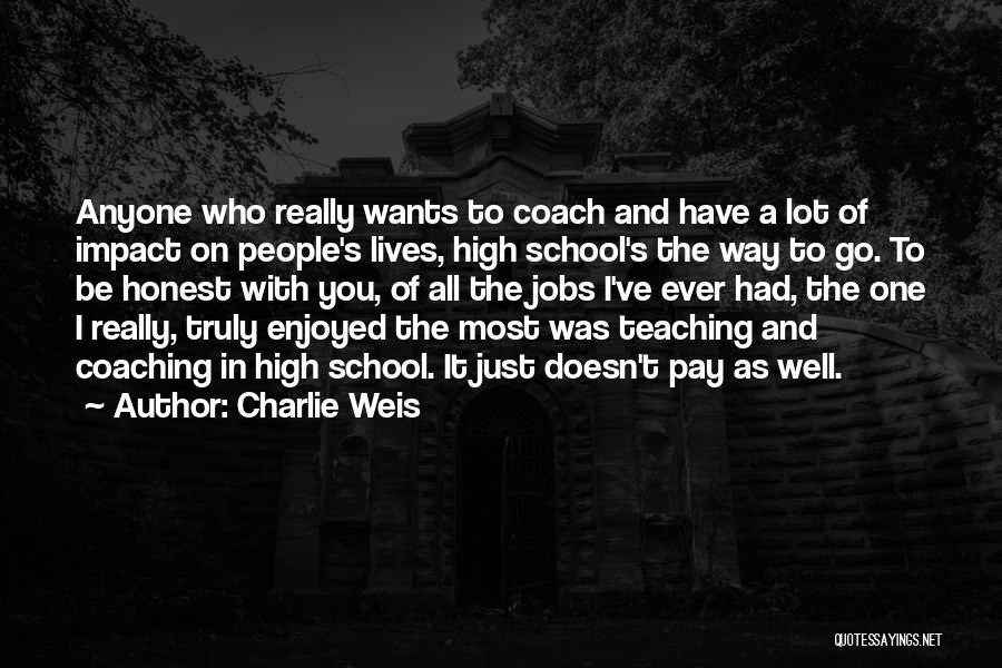 Charlie Weis Quotes 301211