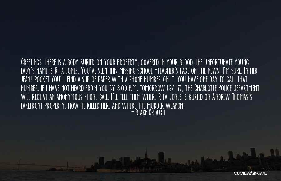 Charlotte Blake Quotes By Blake Crouch Charlotte Blake Quotes By Blake Crouch