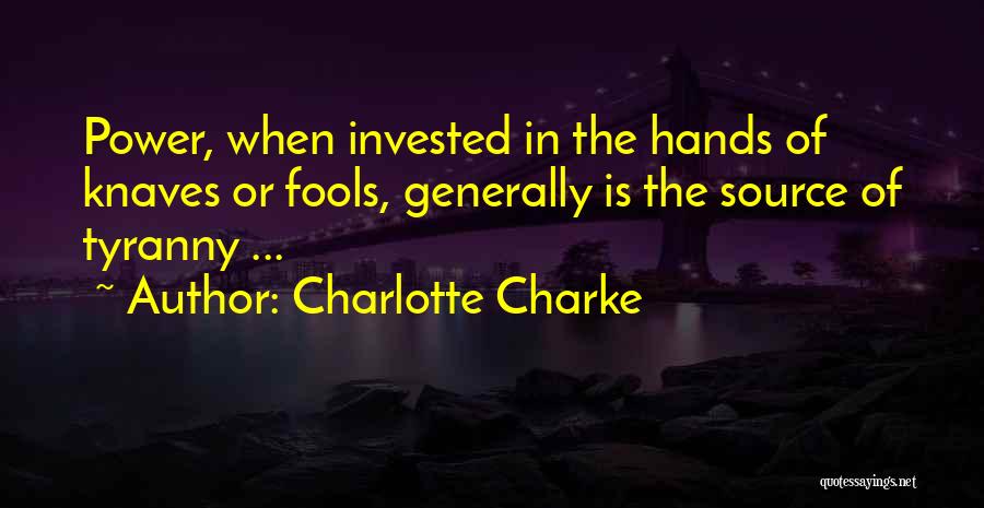 Charlotte Charke Quotes 630562