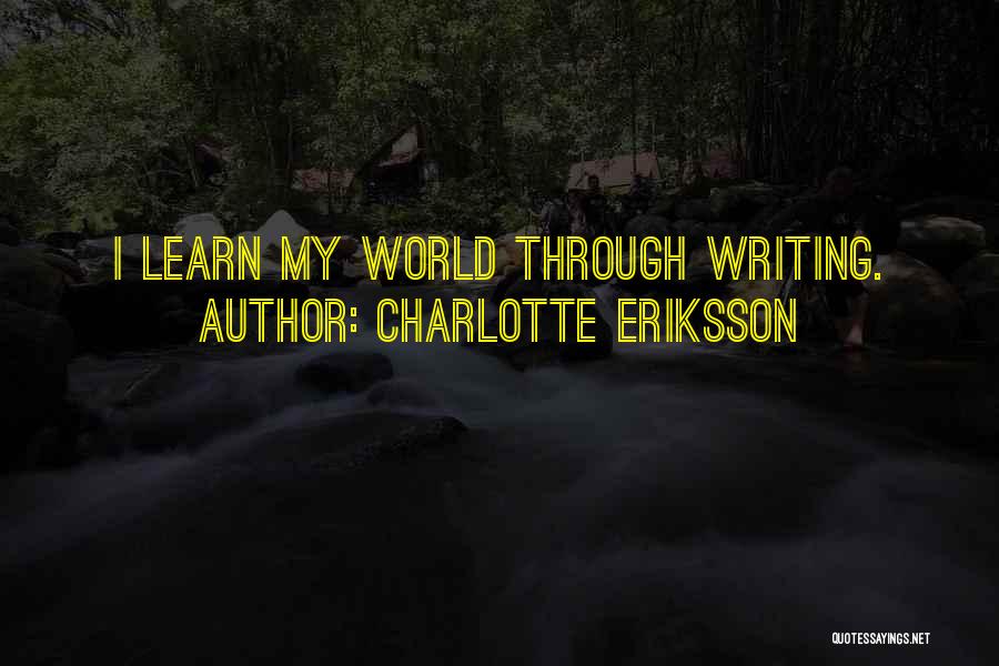 Charlotte Eriksson Quotes 675668