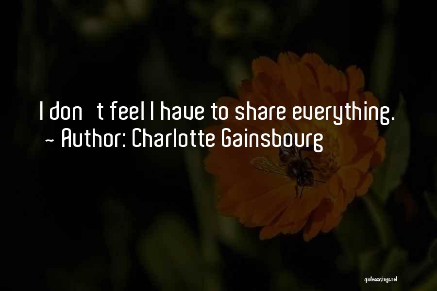 Charlotte Gainsbourg Quotes 1890564
