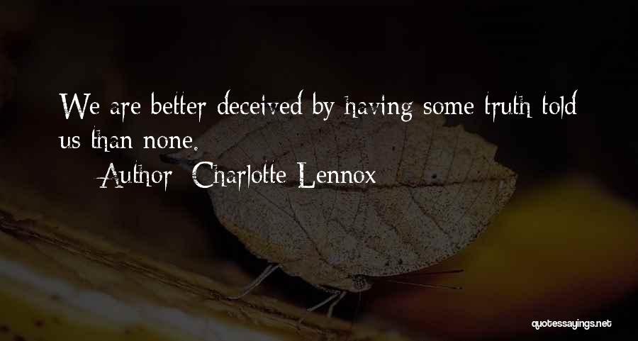 Charlotte Lennox Quotes 879132