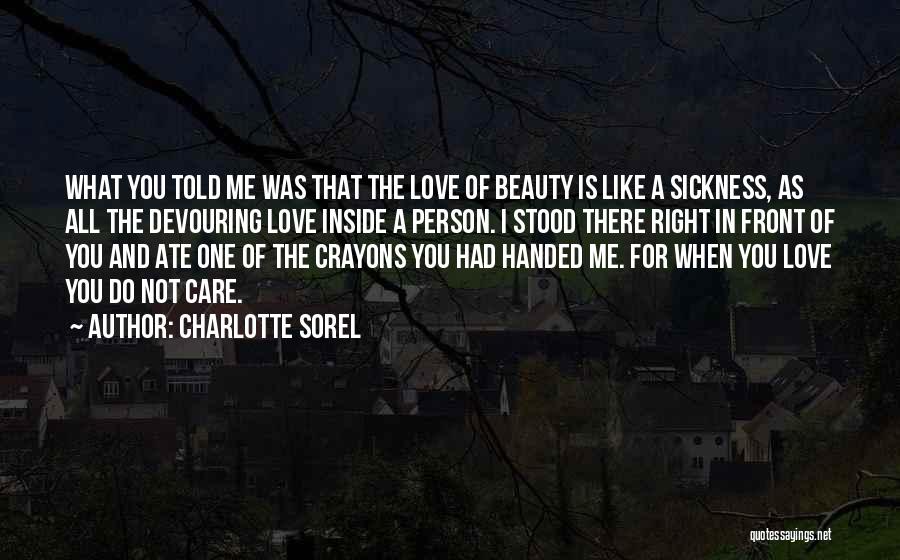 Charlotte Sorel Quotes 1683457
