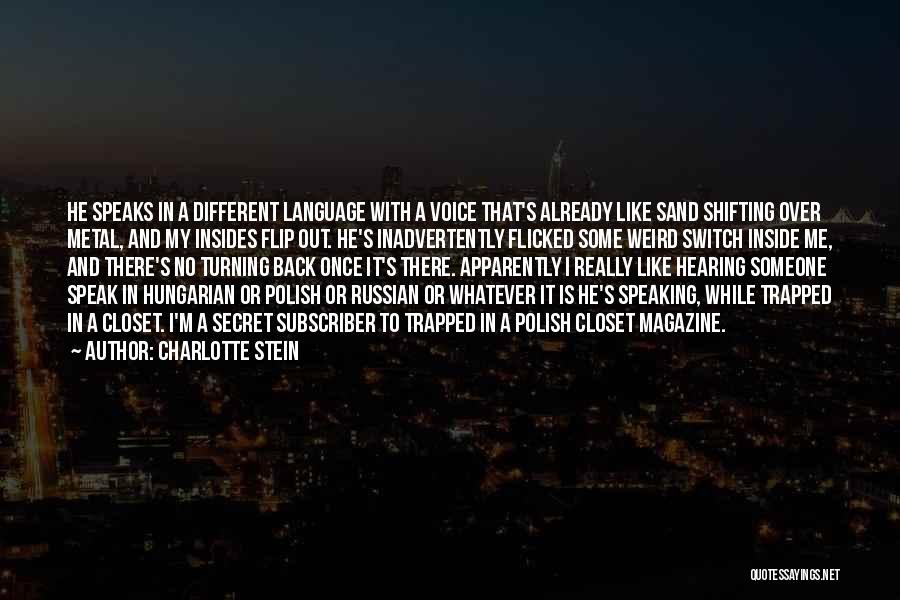 Charlotte Stein Quotes 1055699