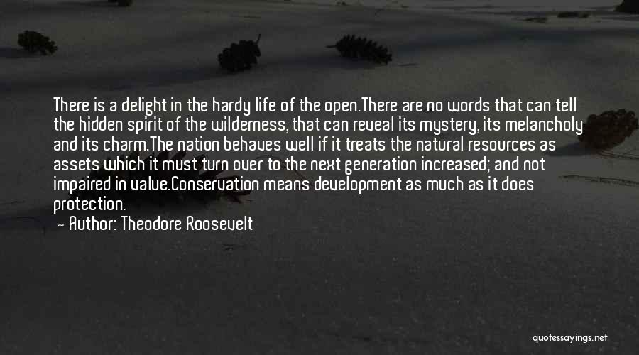 Charm Of Life Quotes By Theodore Roosevelt