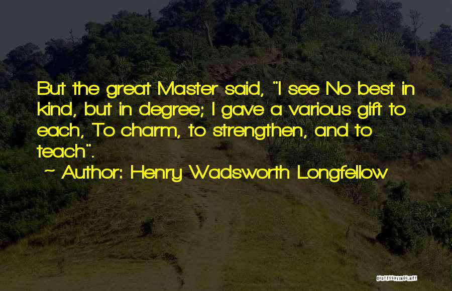 Charm Quotes By Henry Wadsworth Longfellow