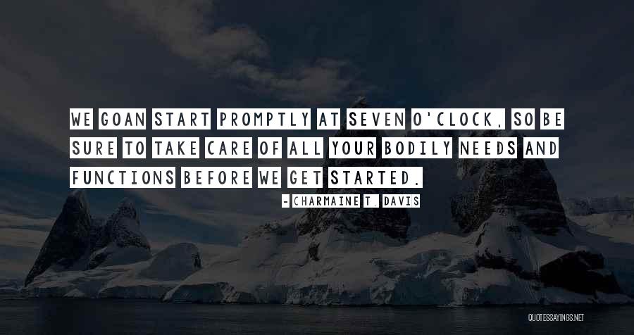 Charmaine T. Davis Quotes 1299447