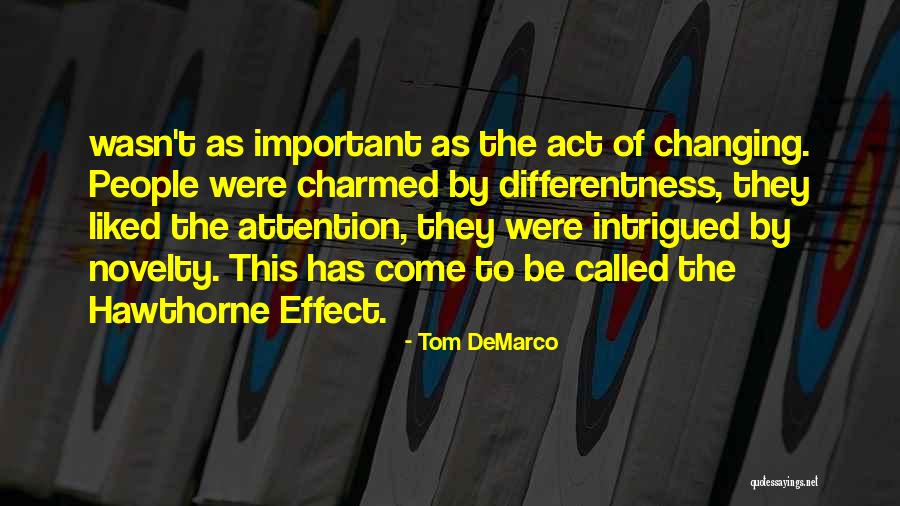 Charmed Quotes By Tom DeMarco Charmed Quotes By Tom DeMarco