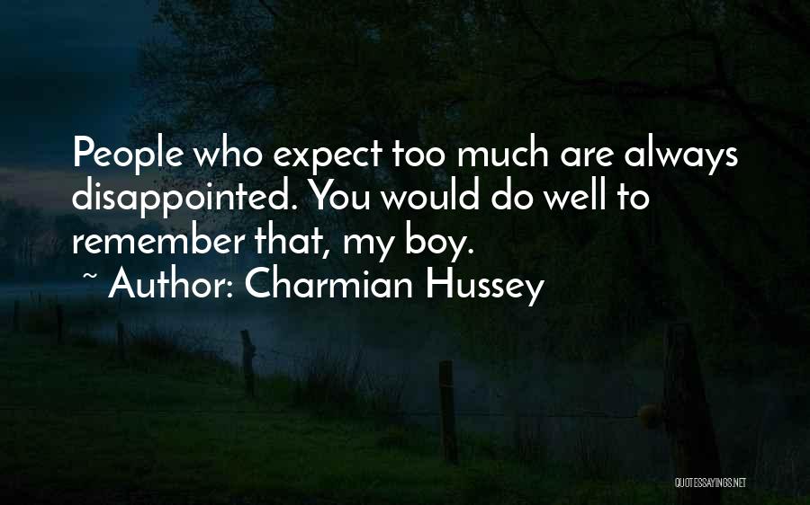 Charmian Hussey Quotes 113788