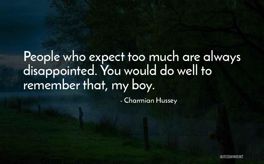 Charmian Hussey Quotes 113788