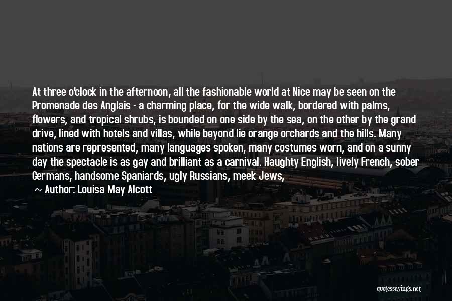 Charming French Quotes By Louisa May Alcott