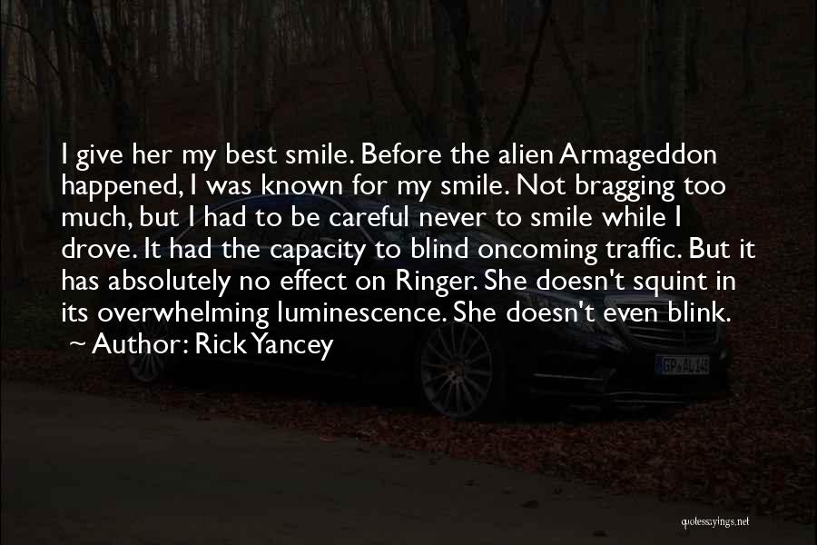 Charming Funny Quotes By Rick Yancey