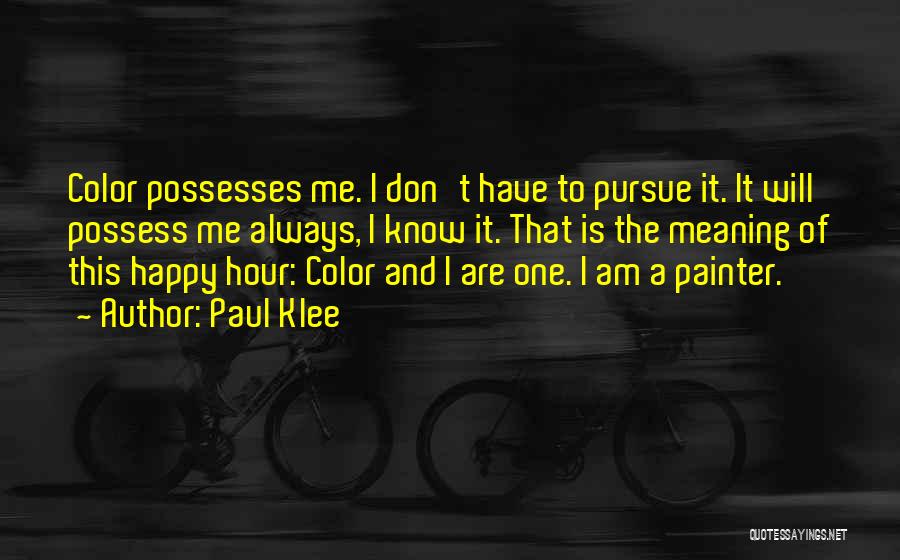 Chars Quotes By Paul Klee