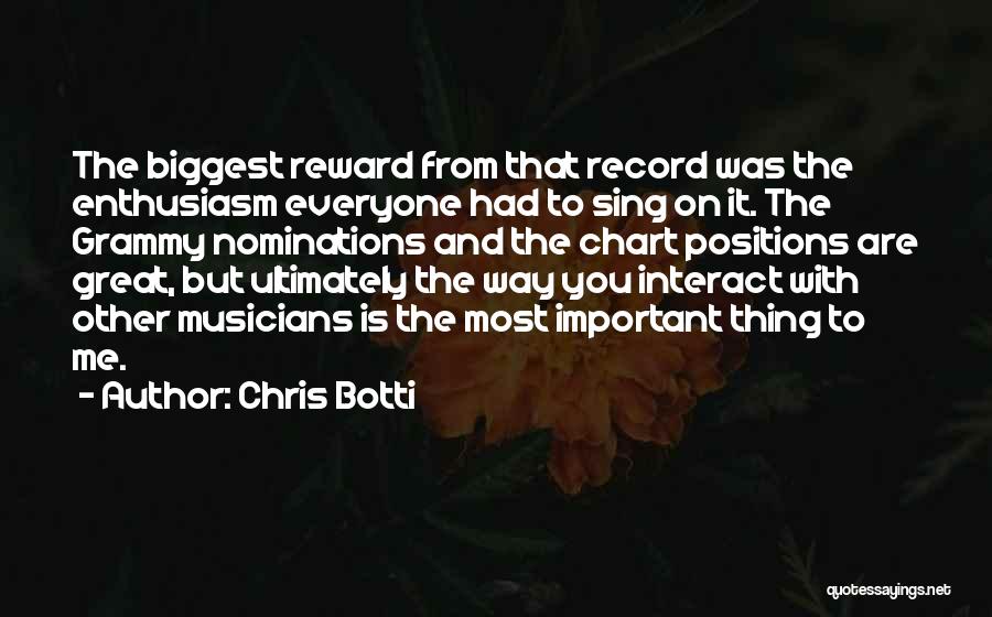 Chart Quotes By Chris Botti
