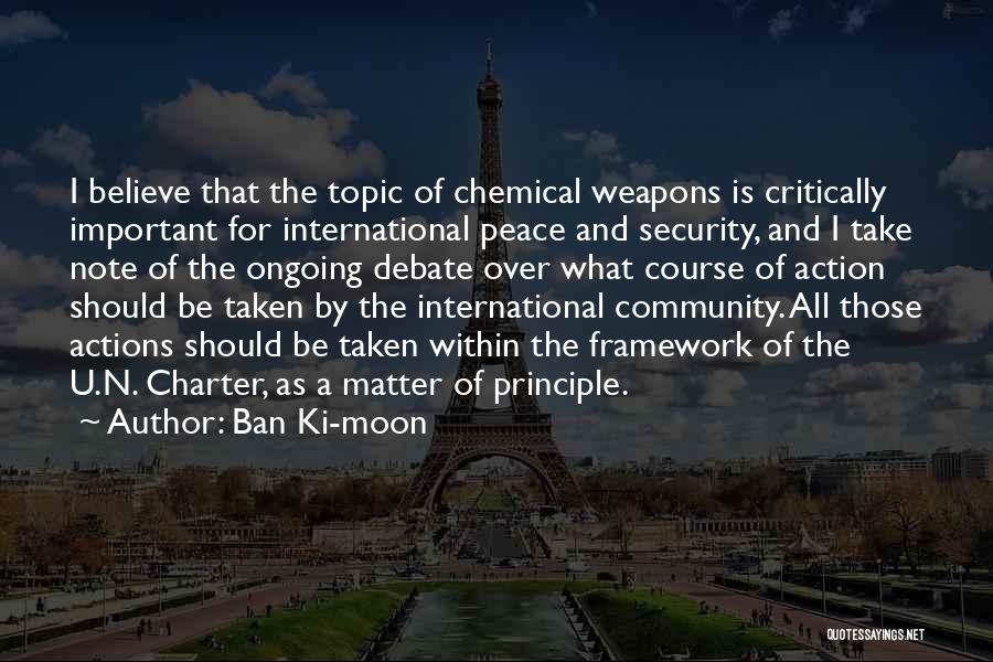 Charter Quotes By Ban Ki-moon