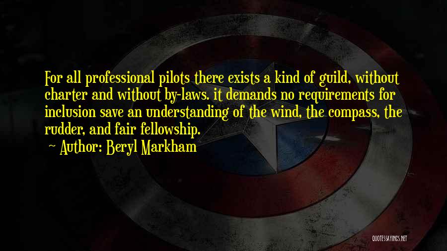 Charter Quotes By Beryl Markham