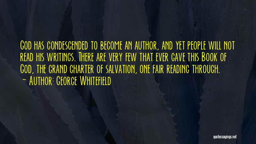 Charter Quotes By George Whitefield