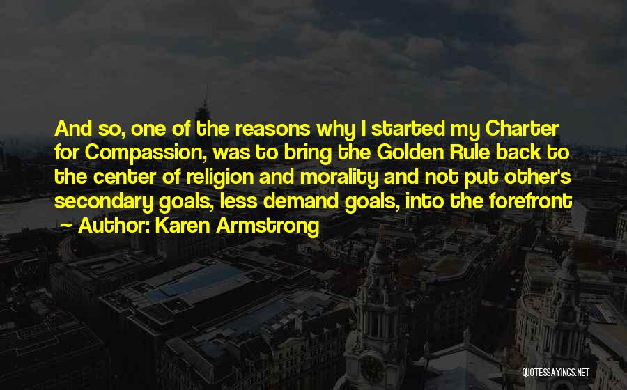 Charter Quotes By Karen Armstrong