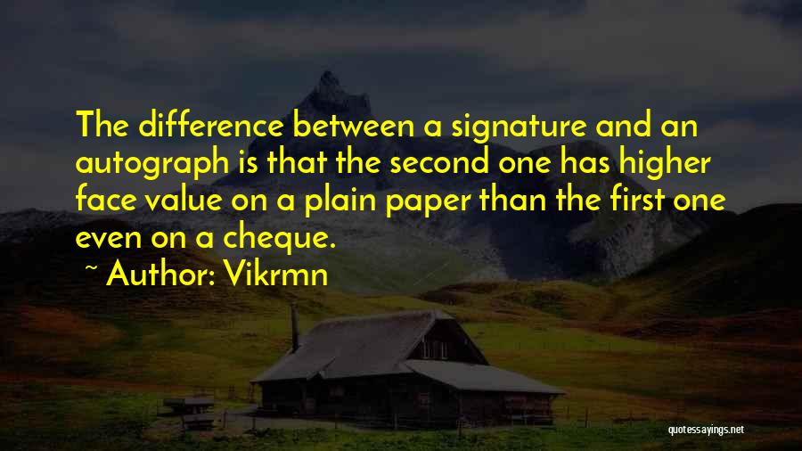 Chartered Accountant Quotes By Vikrmn