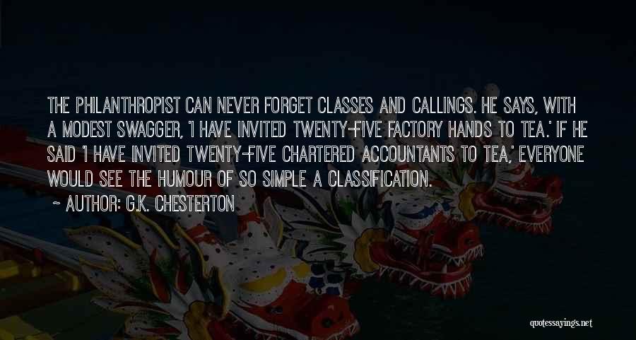 Chartered Accountants Quotes By G.K. Chesterton