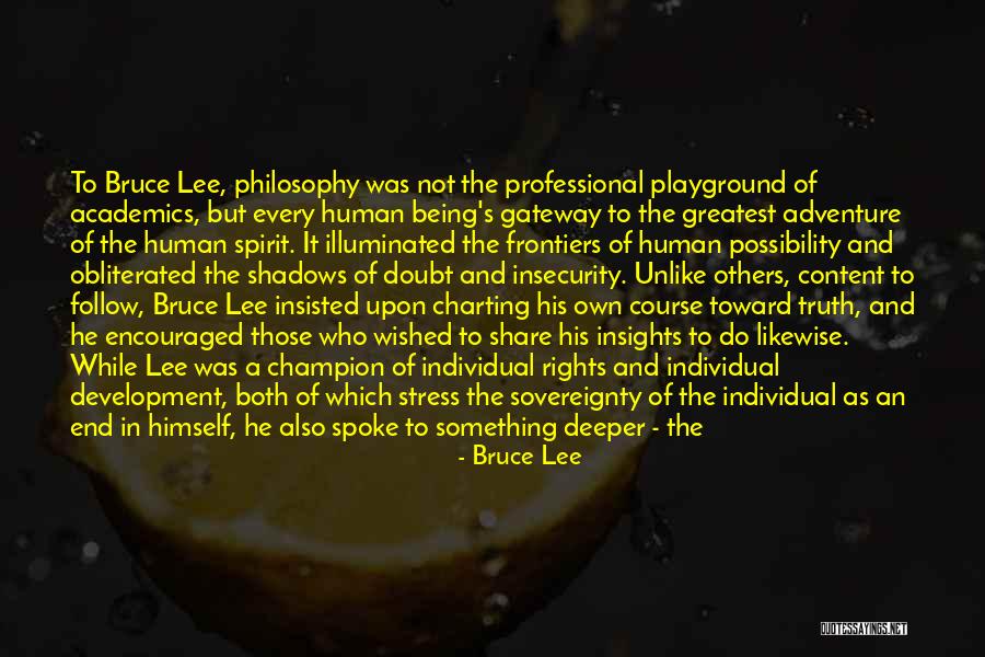 Charting Quotes By Bruce Lee Charting Quotes By Bruce Lee