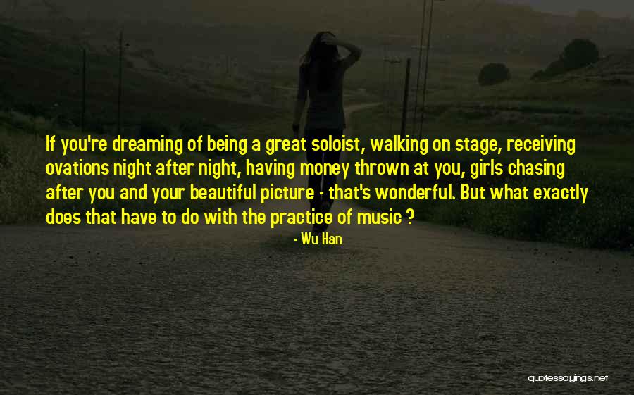 Chasing A Dream Quotes By Wu Han