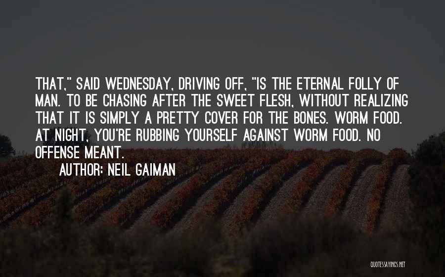 Chasing A Man Quotes By Neil Gaiman