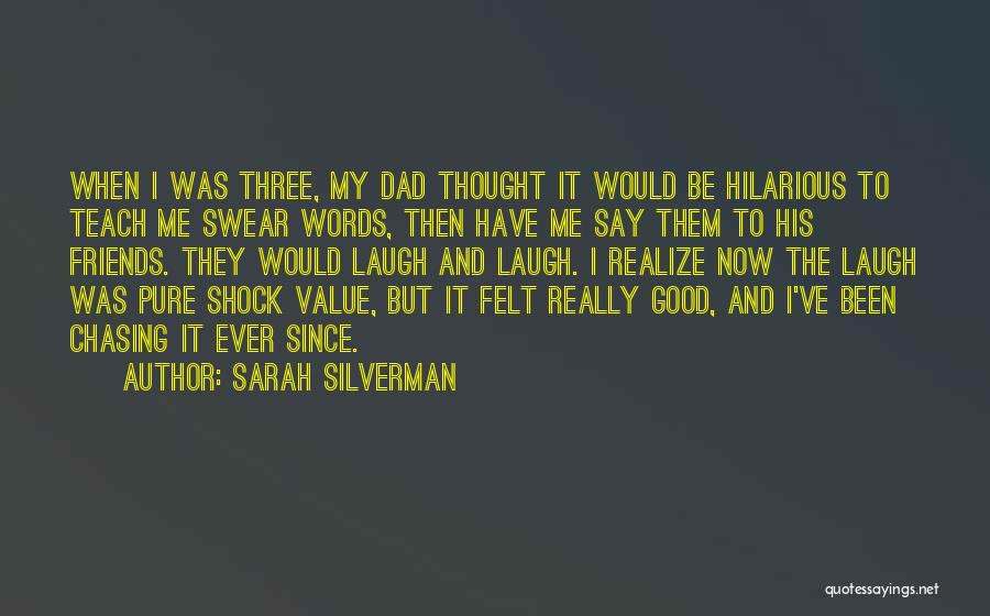 Chasing Friends Quotes By Sarah Silverman