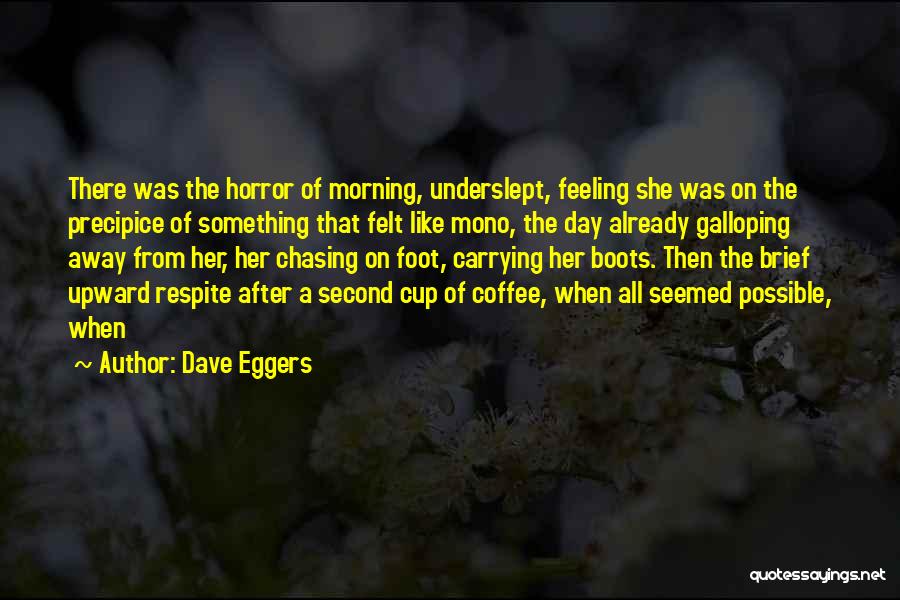 Chasing Someone Away Quotes By Dave Eggers