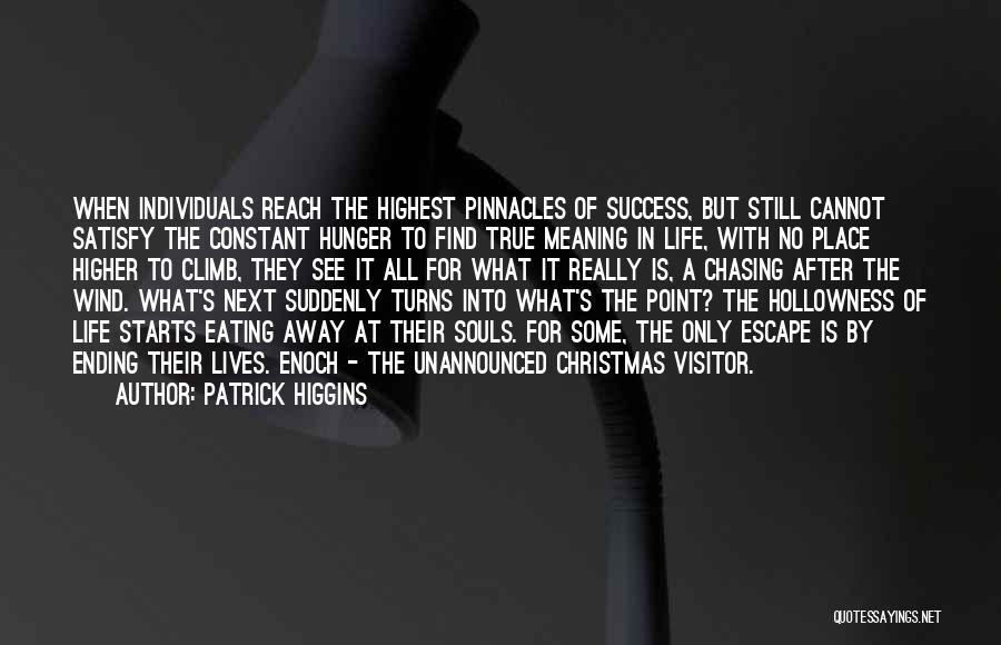 Chasing Success Quotes By Patrick Higgins