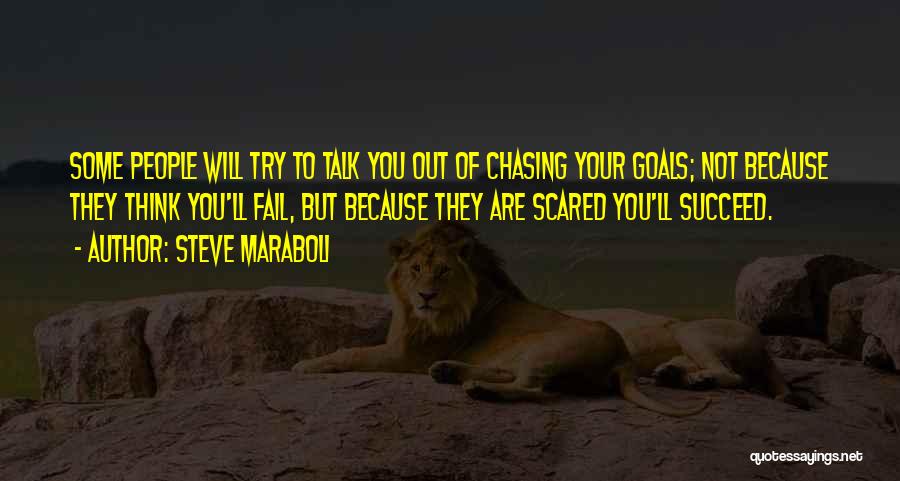 Chasing Success Quotes By Steve Maraboli