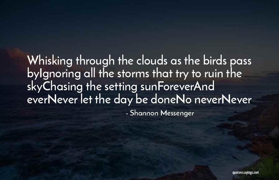 Chasing The Sun Quotes By Shannon Messenger