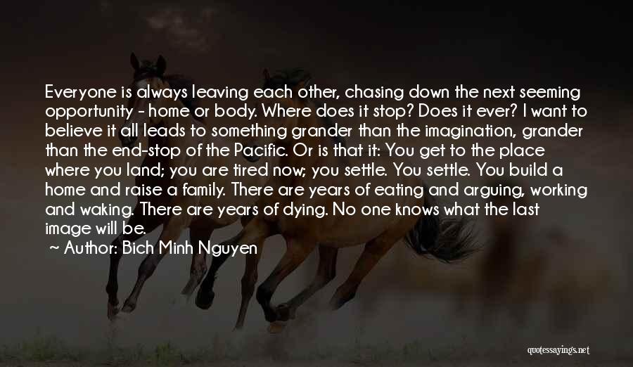 Chasing What You Want Quotes By Bich Minh Nguyen