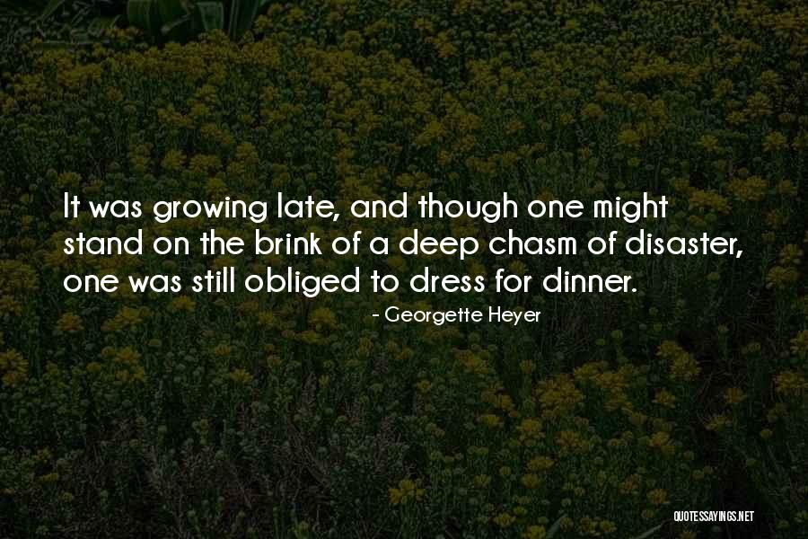 Chasm Quotes By Georgette Heyer Chasm Quotes By Georgette Heyer
