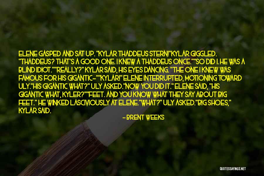 Chassmaniak Quotes By Brent Weeks