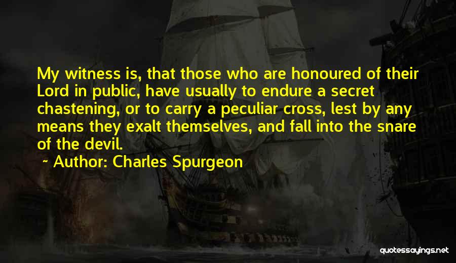 Chastening Quotes By Charles Spurgeon