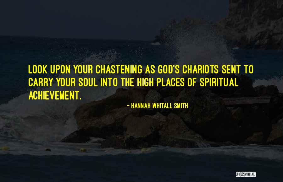 Chastening Quotes By Hannah Whitall Smith