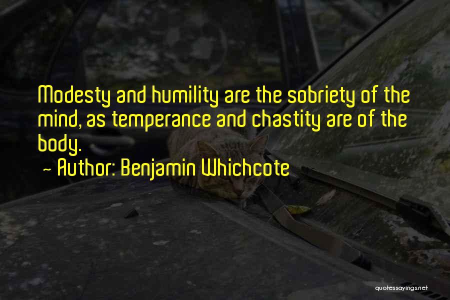 Chastity Quotes By Benjamin Whichcote