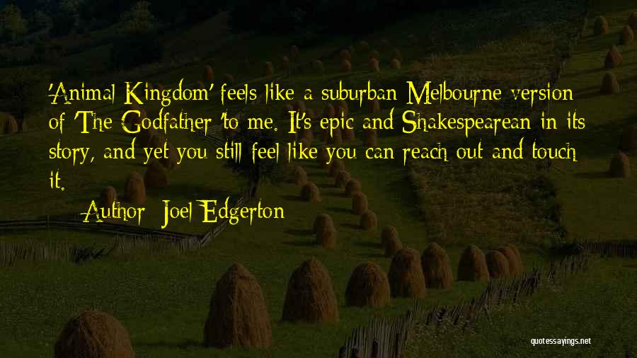 Chatterjee Lal Quotes By Joel Edgerton