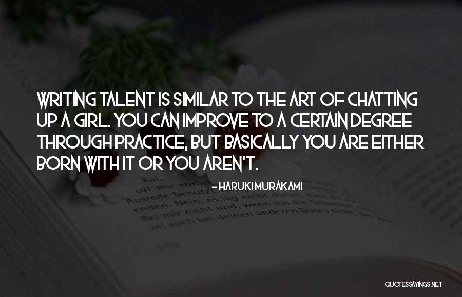 Chatting Quotes By Haruki Murakami Chatting Quotes By Haruki Murakami