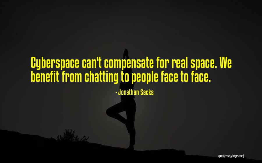 Chatting Quotes By Jonathan Sacks Chatting Quotes By Jonathan Sacks